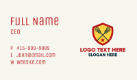 Lacrosse Team Player Business Card Image Preview