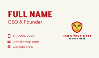 Lacrosse Team Player Business Card Image Preview
