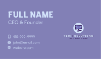 Cyber Tech Computer Business Card Design