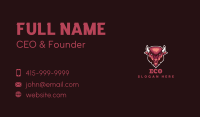 Animal Bison Ranch Business Card Image Preview