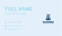 Clean Spray Bottle Droplet Business Card Image Preview