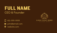 Shield Royal Crown Business Card Image Preview