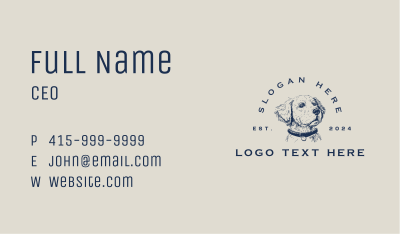 Pet Dog Collar Business Card Image Preview