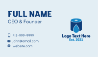 Water Tissue Roll Business Card Image Preview