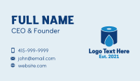 Water Tissue Roll Business Card Image Preview