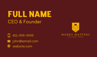 Lion Crown Crest Business Card Image Preview