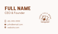 Shovel Botanical Gardening Business Card Image Preview