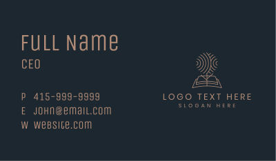 Book Tree Printing Business Card Image Preview