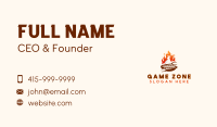 Roast Chicken Barbecue Business Card Image Preview