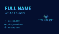 Soundwave Audio Tech Business Card Image Preview