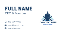 Blue Urban City Business Card Design