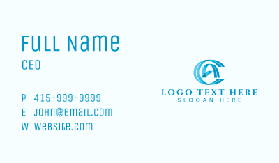 Marketing Media Advertising Business Card Image Preview