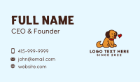 Jolly Dog Kennel Business Card Design
