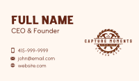 Saw Hammer Carpentry Business Card Image Preview