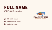 North Carolina Tomatoes Snack Business Card Design