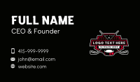 Hockey Sports Athlete Business Card Preview