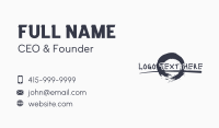 Mural Paint Brush Art Business Card Design