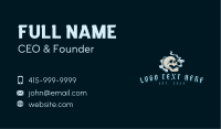 Death Skull Smoke Business Card Image Preview