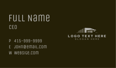 Warehouse Storage Facility Business Card Image Preview