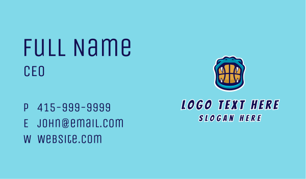Snake Basketball Mascot  Business Card Design Image Preview