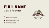 Alabama Black Cherry Fruit Business Card Design