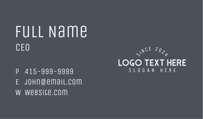 White Generic Business Business Card Image Preview