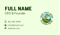 Golf Flagstick Field  Business Card Image Preview