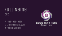 3D Cyber Sphere Business Card Image Preview