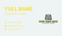 Castle Inflatable Playground Business Card Design