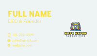 Castle Inflatable Playground Business Card Image Preview