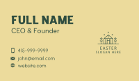 Forest Cabin House Business Card Image Preview