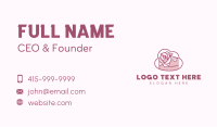 Sweet Rose Cake Business Card Image Preview