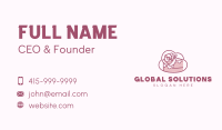 Sweet Rose Cake Business Card Image Preview