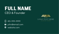 Roof Deluxe Realty Business Card Design