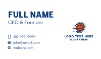 Basketball Fast Hoop Business Card Image Preview