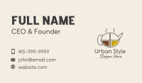 Minimalist Coffee Pot  Business Card Image Preview