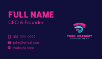 Tech Cybersecurity Software Business Card Image Preview