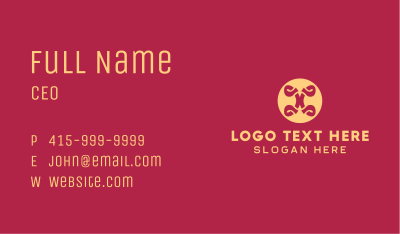 Fancy Style Button Business Card Image Preview