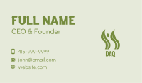 Vegan Health Plant  Business Card Image Preview