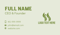 Vegan Health Plant  Business Card Image Preview