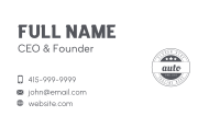 Apparel Shop Badge Business Card Image Preview
