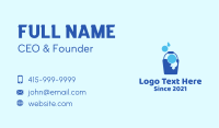 Bucket Bubble Suds Business Card Image Preview