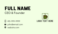Organic Coffee Shop Business Card Image Preview