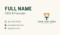 Handyman House Paint Brush Business Card Image Preview