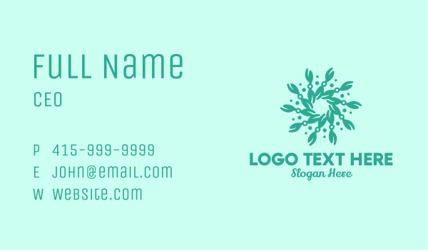 Marine Star Decoration Business Card Design Image Preview