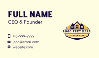 House Realty Roofing Business Card Preview