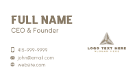Creative Technology Pyramid Business Card Image Preview