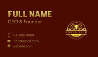 Ornament Buffalo Ranch Business Card Image Preview