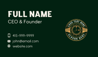 Luxury Watch Clock Business Card Preview