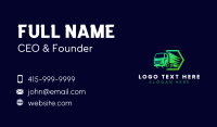 Truck Logistics Transportation Business Card Image Preview